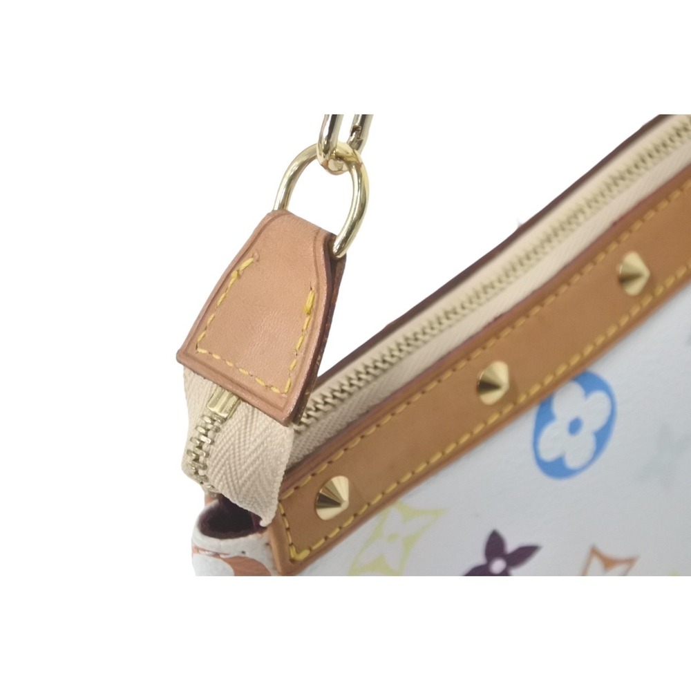 Louis Vuitton Multicolore Murakami Accessoires Takashi Pochette White - Picture 6 of 9